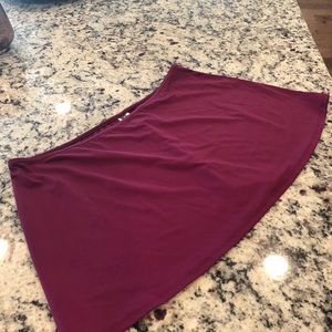 Bathing suit cover-up skirt